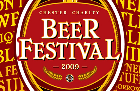 Chester Charity Beer Festival 2009 logo. Chester Charity Beer Festival 2009 logo.